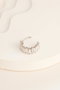 Heliophilia Silver Pendientes de Plata Esterlina 925 con Refuerzo de Rodio
